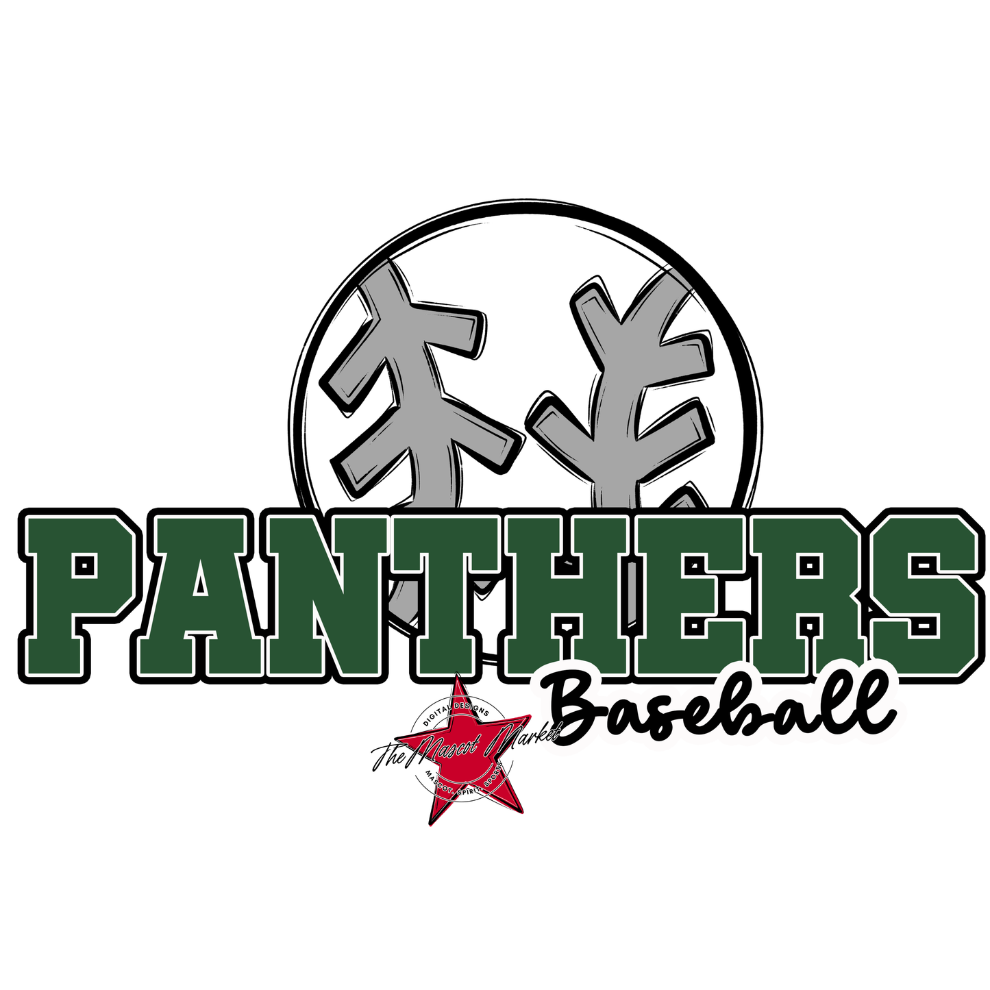 Panthers Varsity Baseball-Green