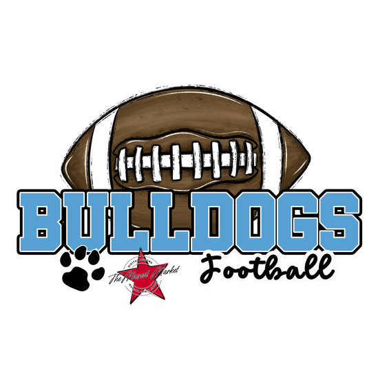 Bulldogs Varsity Football-Carolina Blue