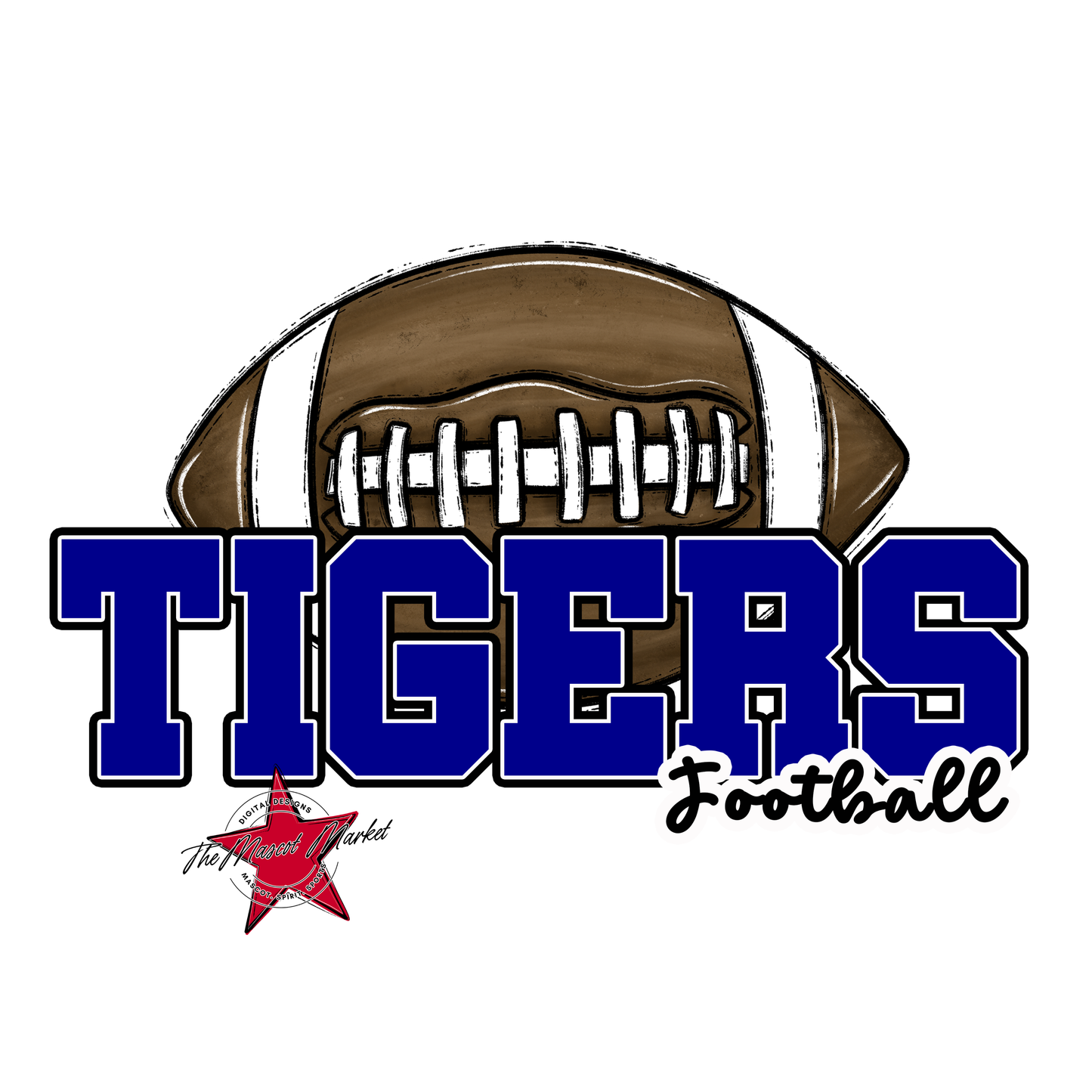 Tigers Varsity Football-Blue