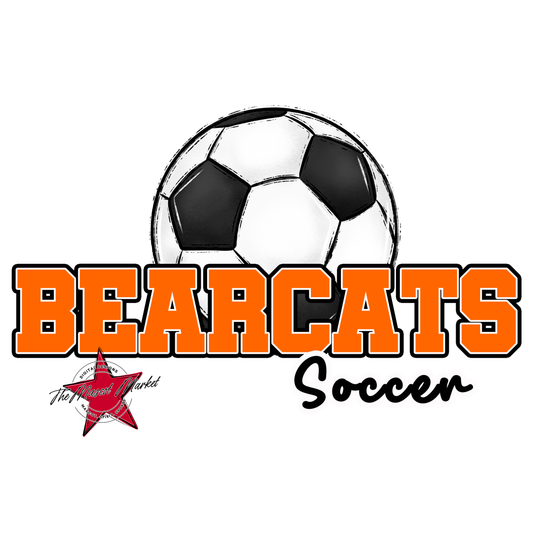 Bearcats Varsity Soccer Design-Orange