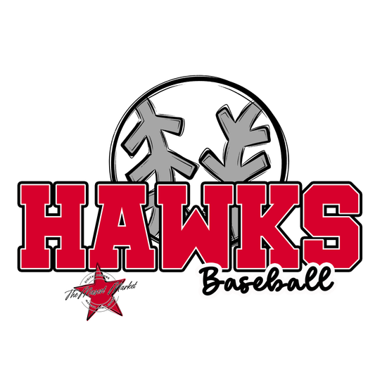 Hawks Varsity Baseball-Red