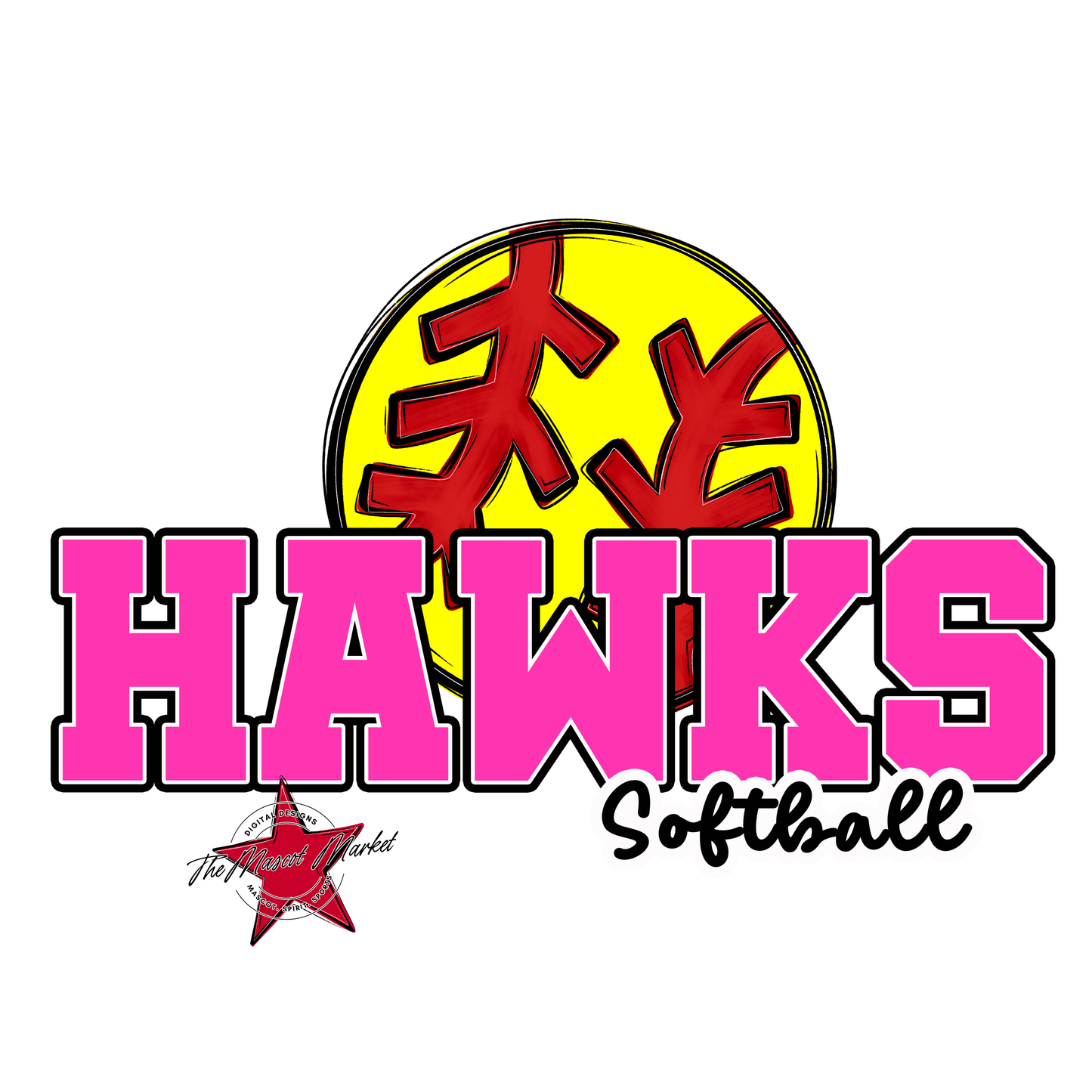 Hawks Varsity Softball-Pink