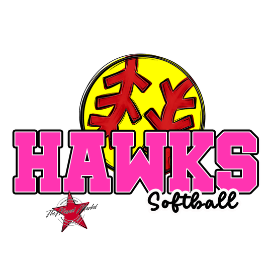 Hawks Varsity Softball-Pink