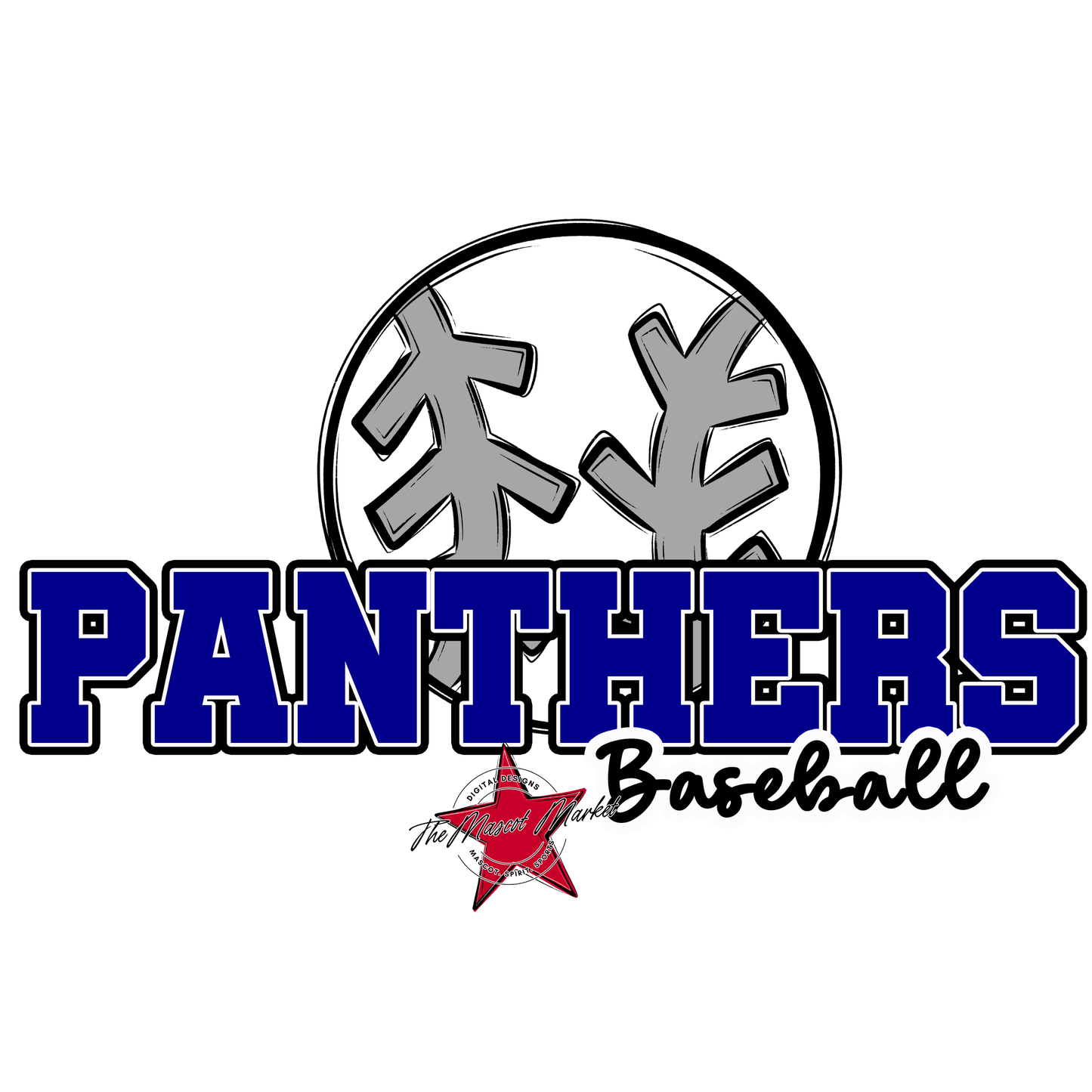 Panthers Varsity Baseball-Blue