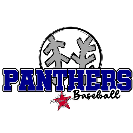 Panthers Varsity Baseball-Blue