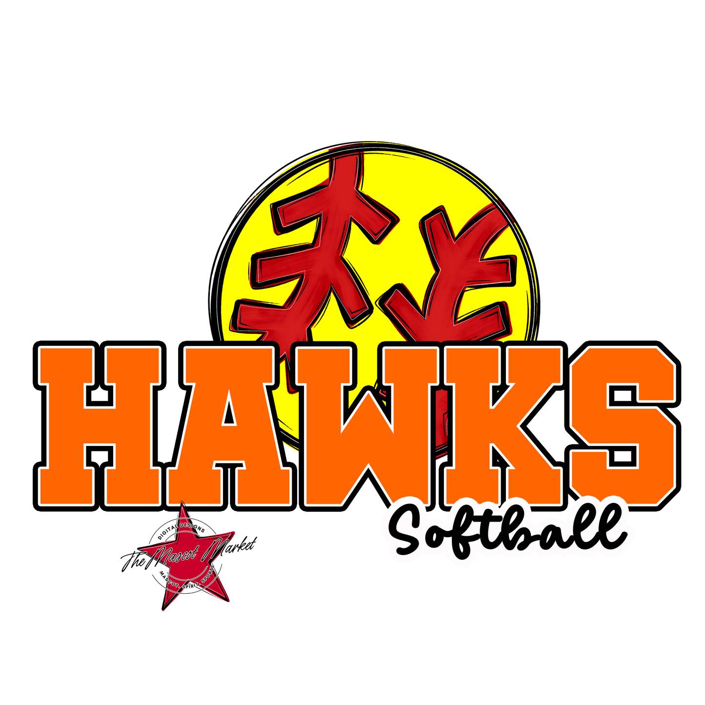 Hawks Varsity Softball-Orange