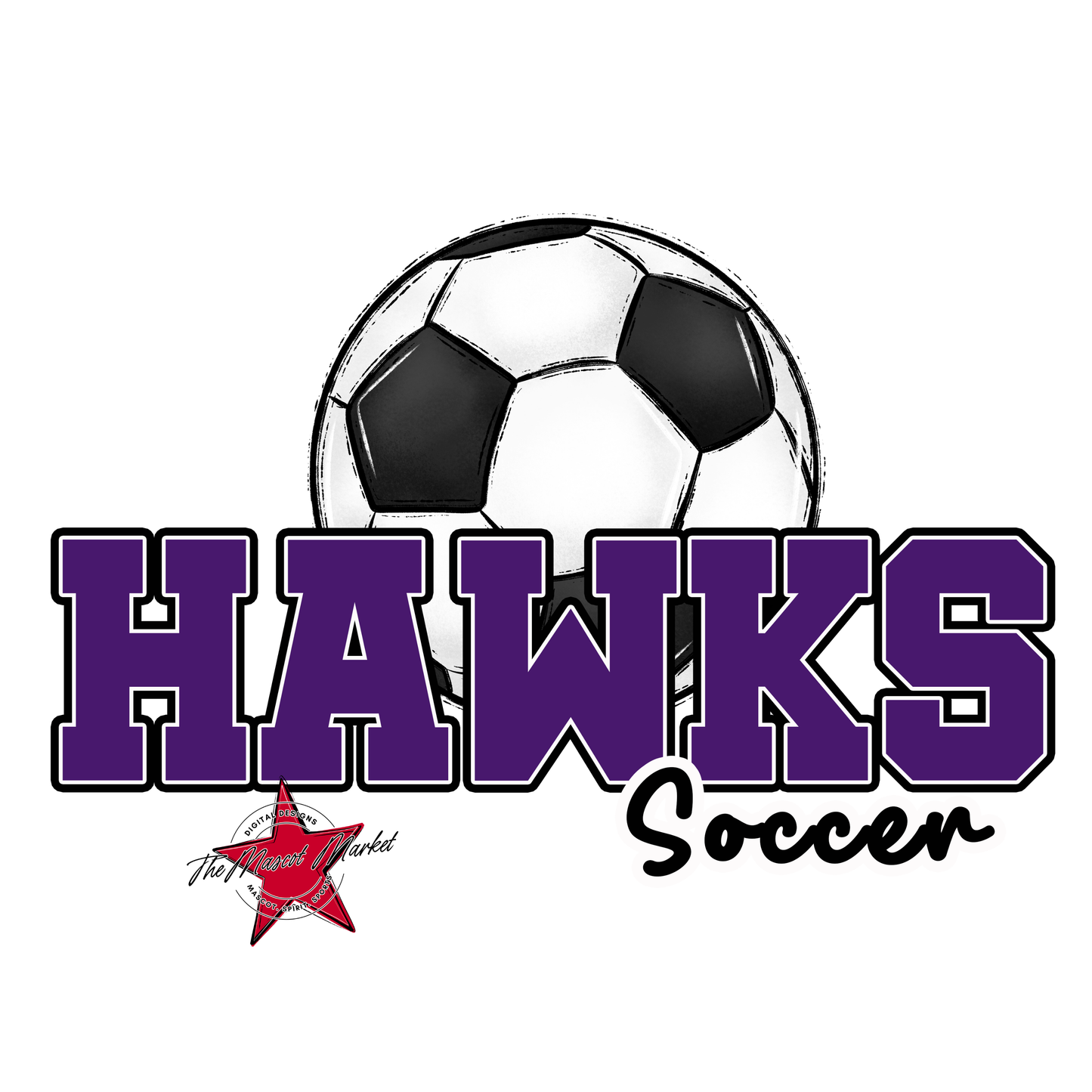 Hawks Varsity Soccer-Purple