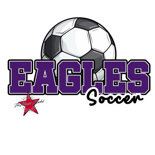 Eagles Varsity Soccer Design-Purple