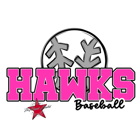 Hawks Varsity Baseball-Pink