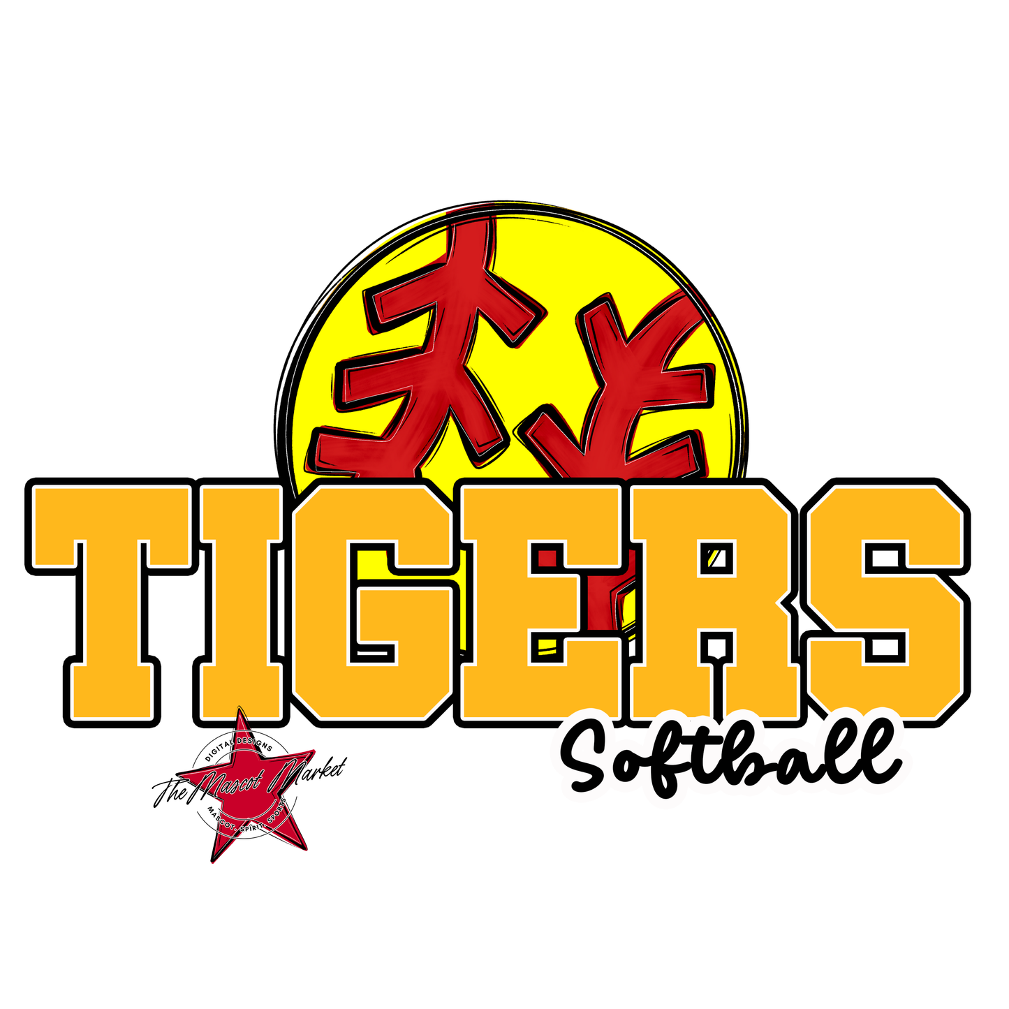 Tigers Varsity Softball-Yellow