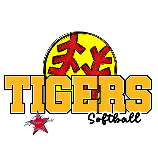 Tigers Varsity Softball-Yellow