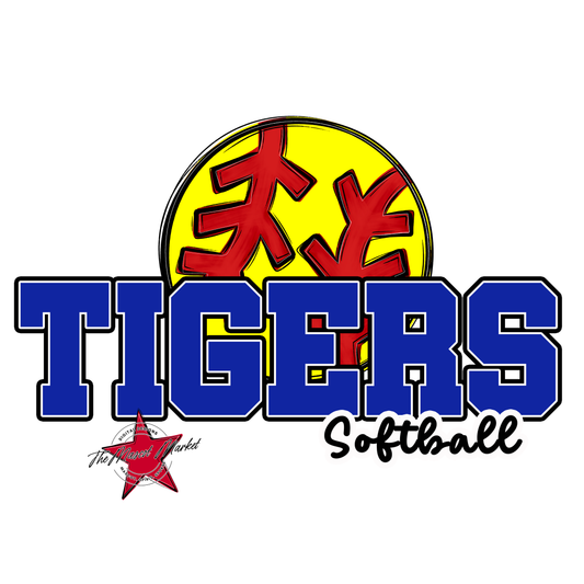 Tigers Varsity Softball-Royal Blue