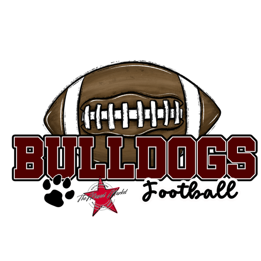 Bulldogs Varsity Football-Maroon