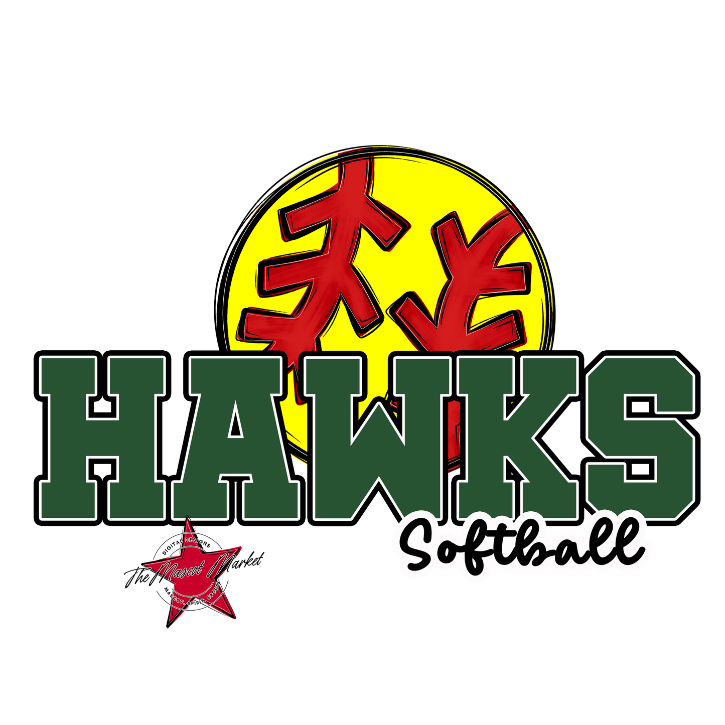 Hawks Varsity Softball-Green