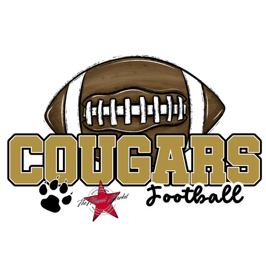 Cougars Varsity Football-Gold