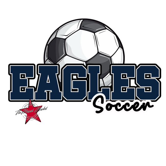 Eagles Varsity Soccer Design-Navy