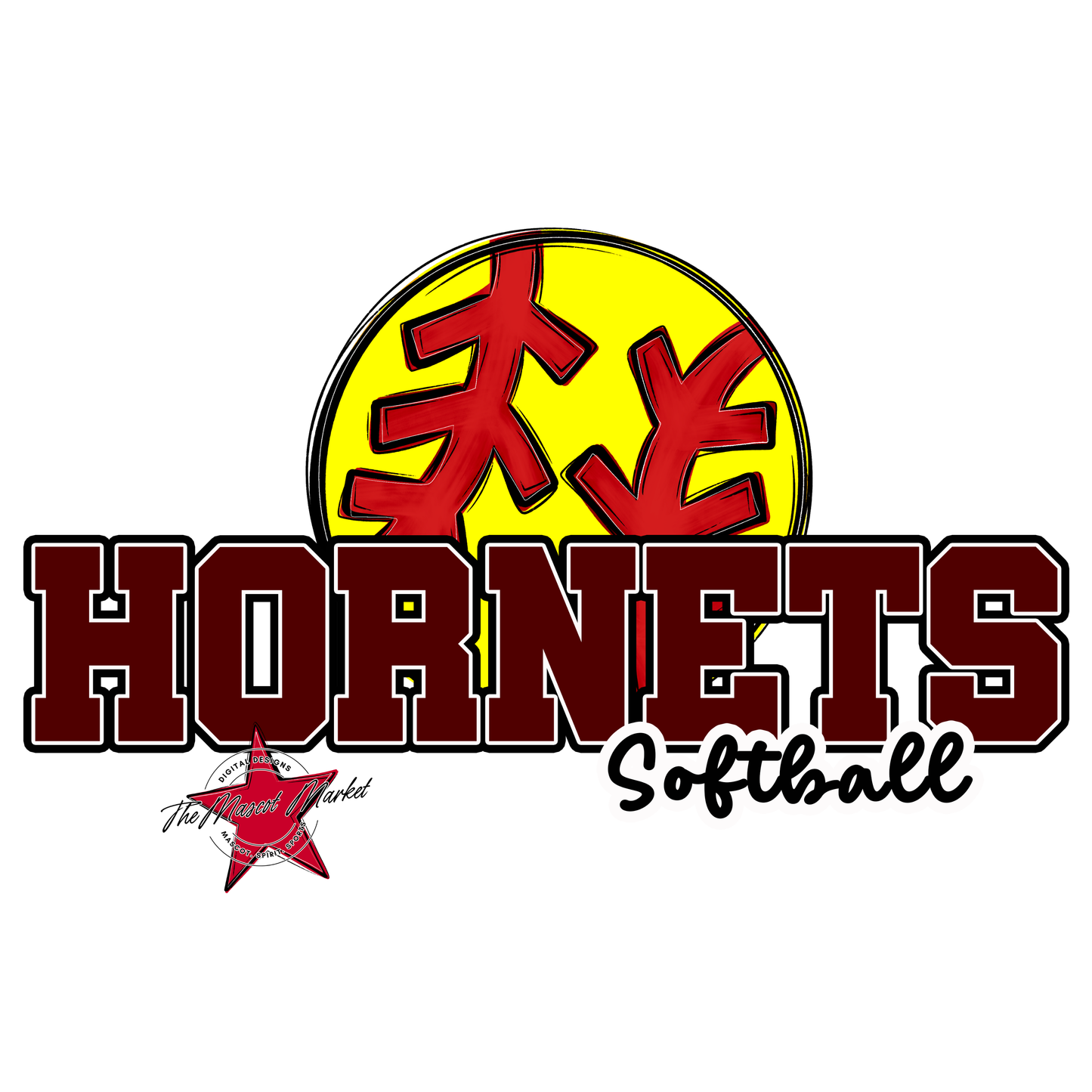 Hornets Varsity Softball-Maroon