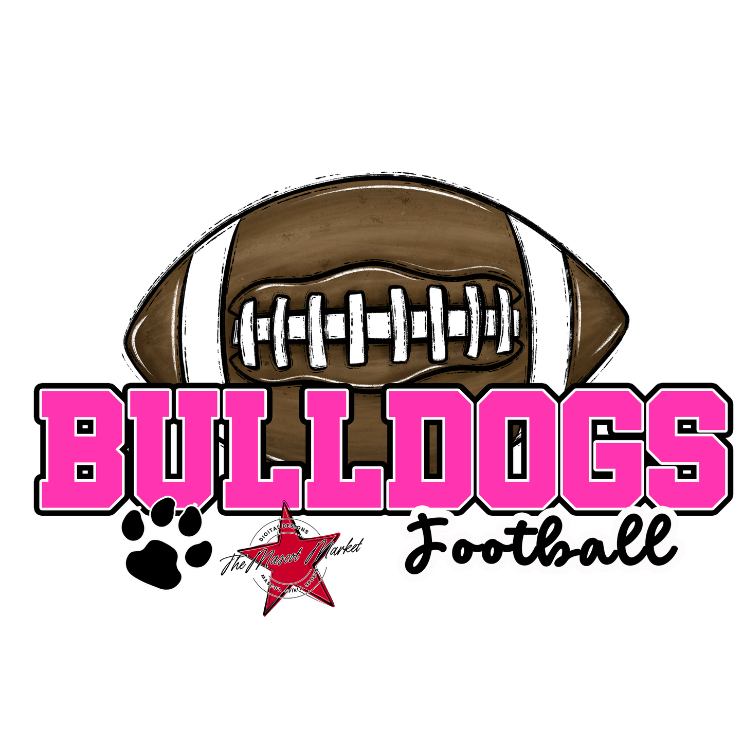 Bulldogs Varsity Football-Pink