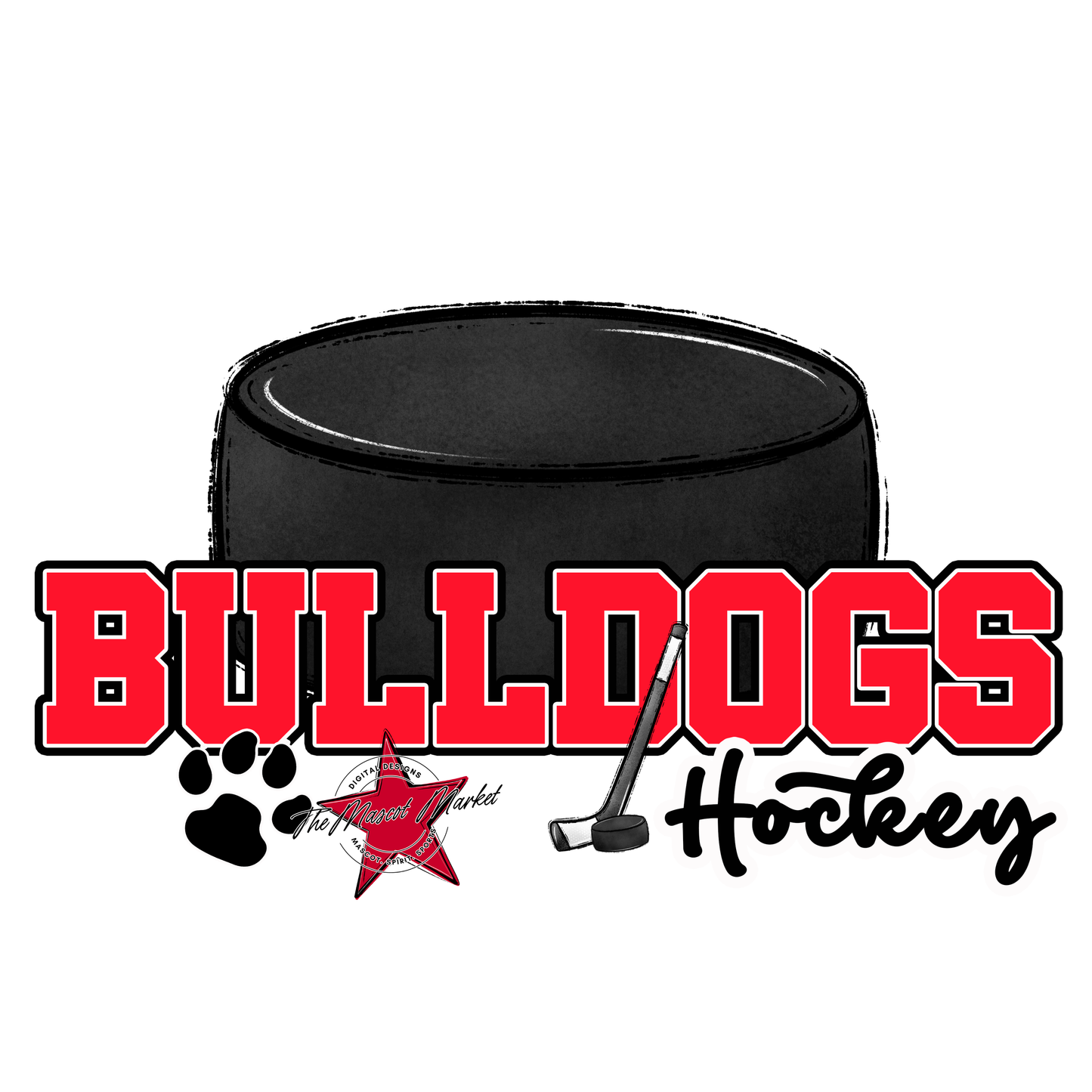 Bulldogs Varsity Hockey-Bright Red