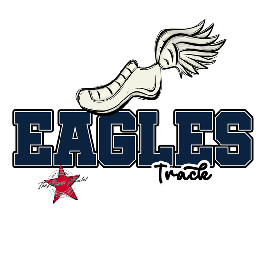 Eagles Varsity Track Design-Navy