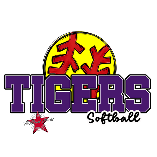 Tigers Varsity Softball-Purple