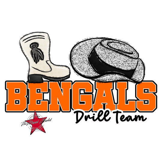 Bengals Varsity Drillteam-Orange