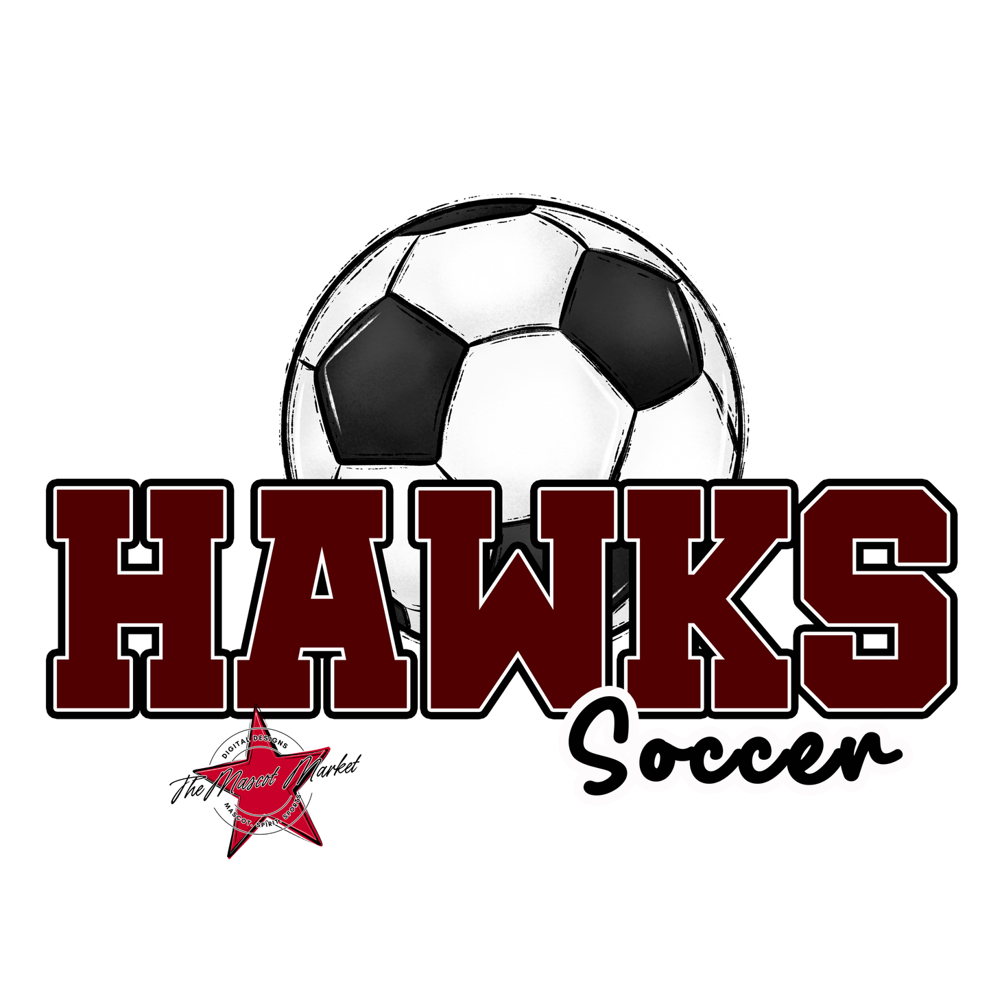 Hawks Varsity Soccer-Maroon