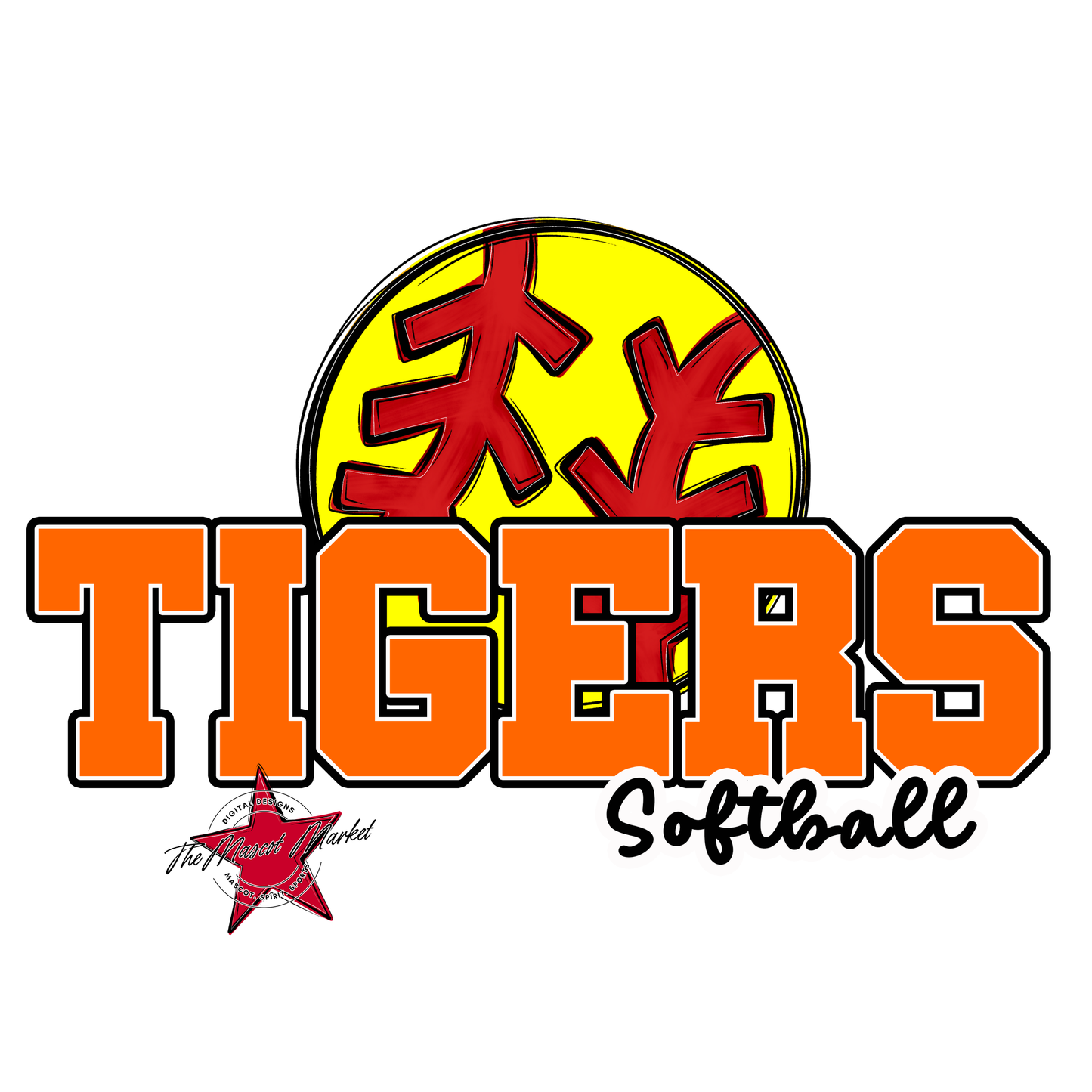 Tigers Varsity Softball-Orange