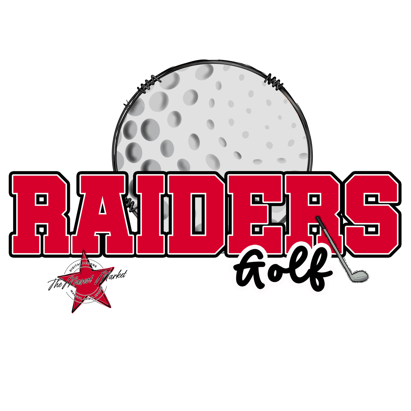 Raiders Varsity Golf-Red
