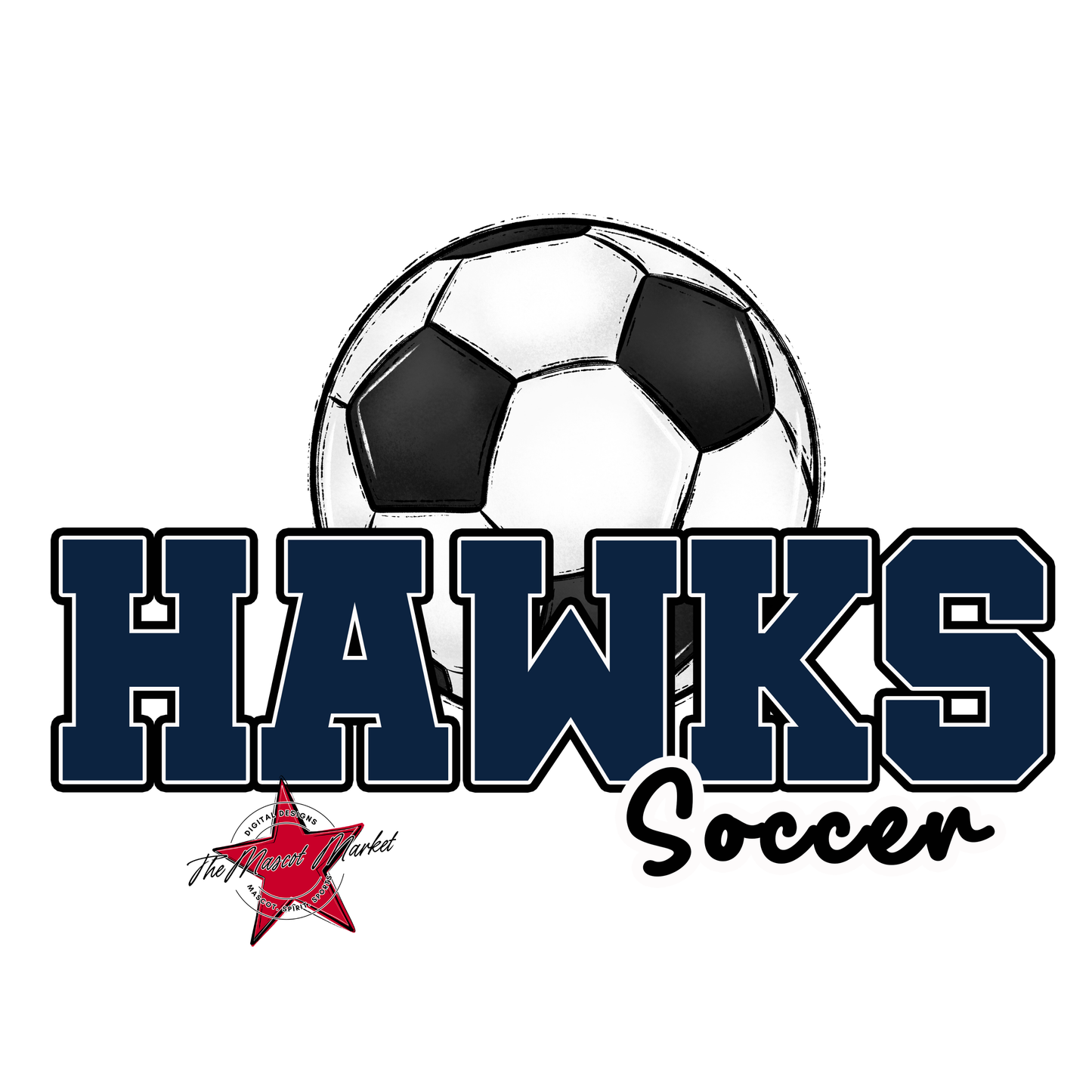 Hawks Varsity Soccer-Navy
