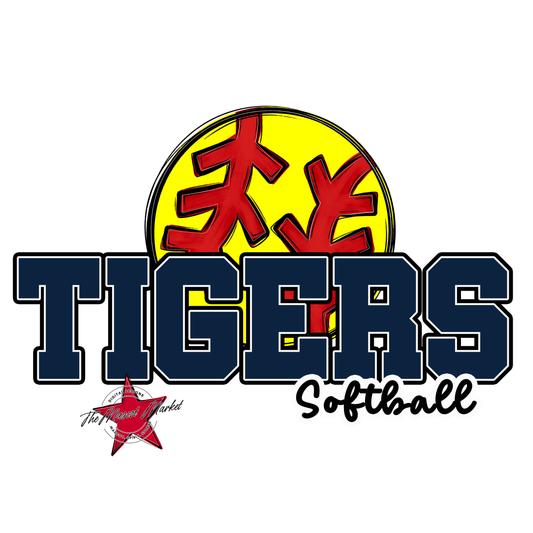 Tigers Varsity Softball-Navy