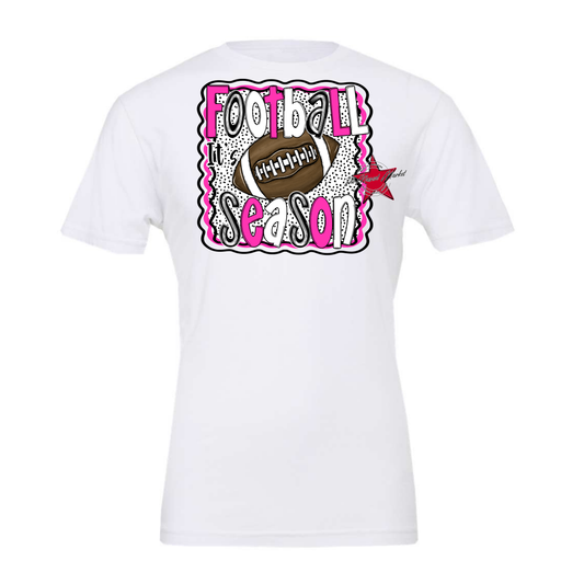 It's Football Season Dot Design-Pink