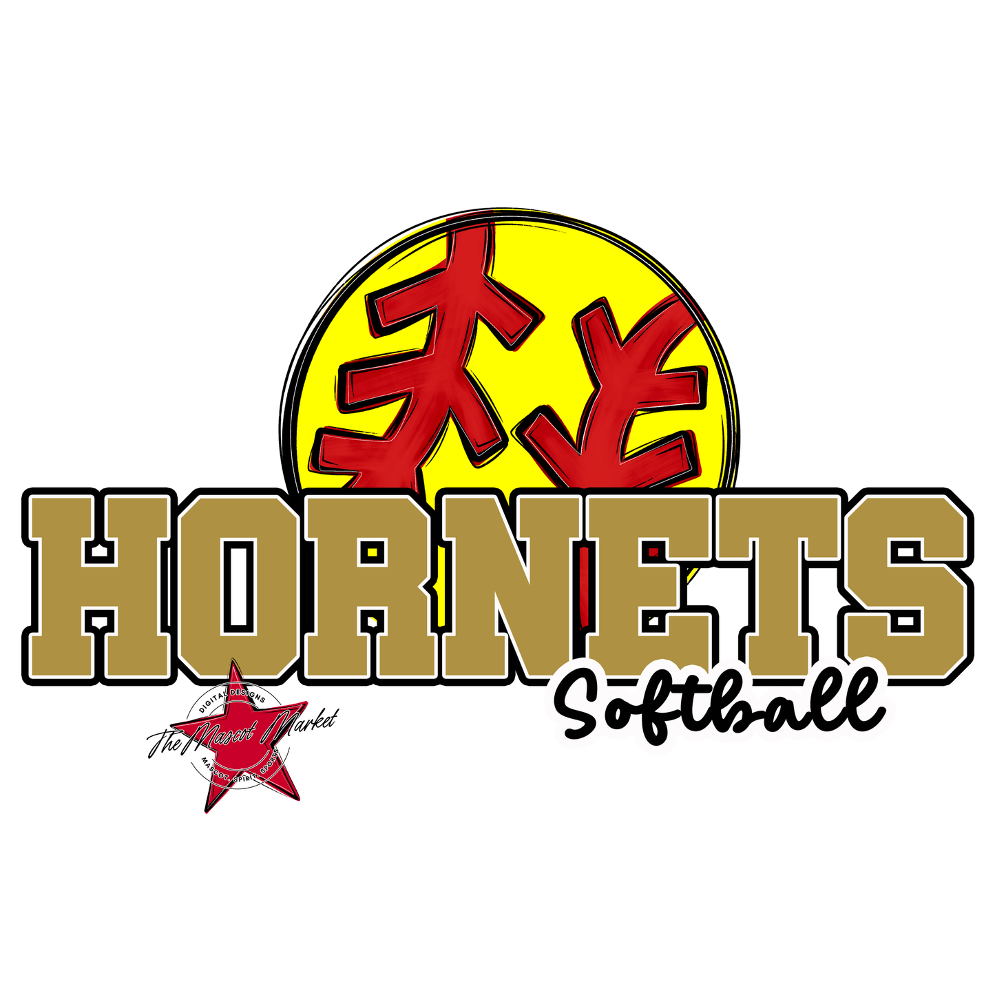 Hornets Varsity Softball-Gold