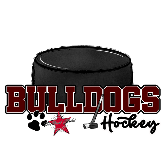 Bulldogs Varsity Hockey-Maroon