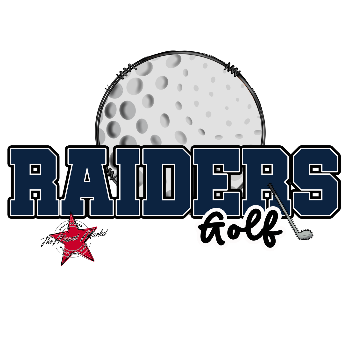 Raiders Varsity Golf-Navy