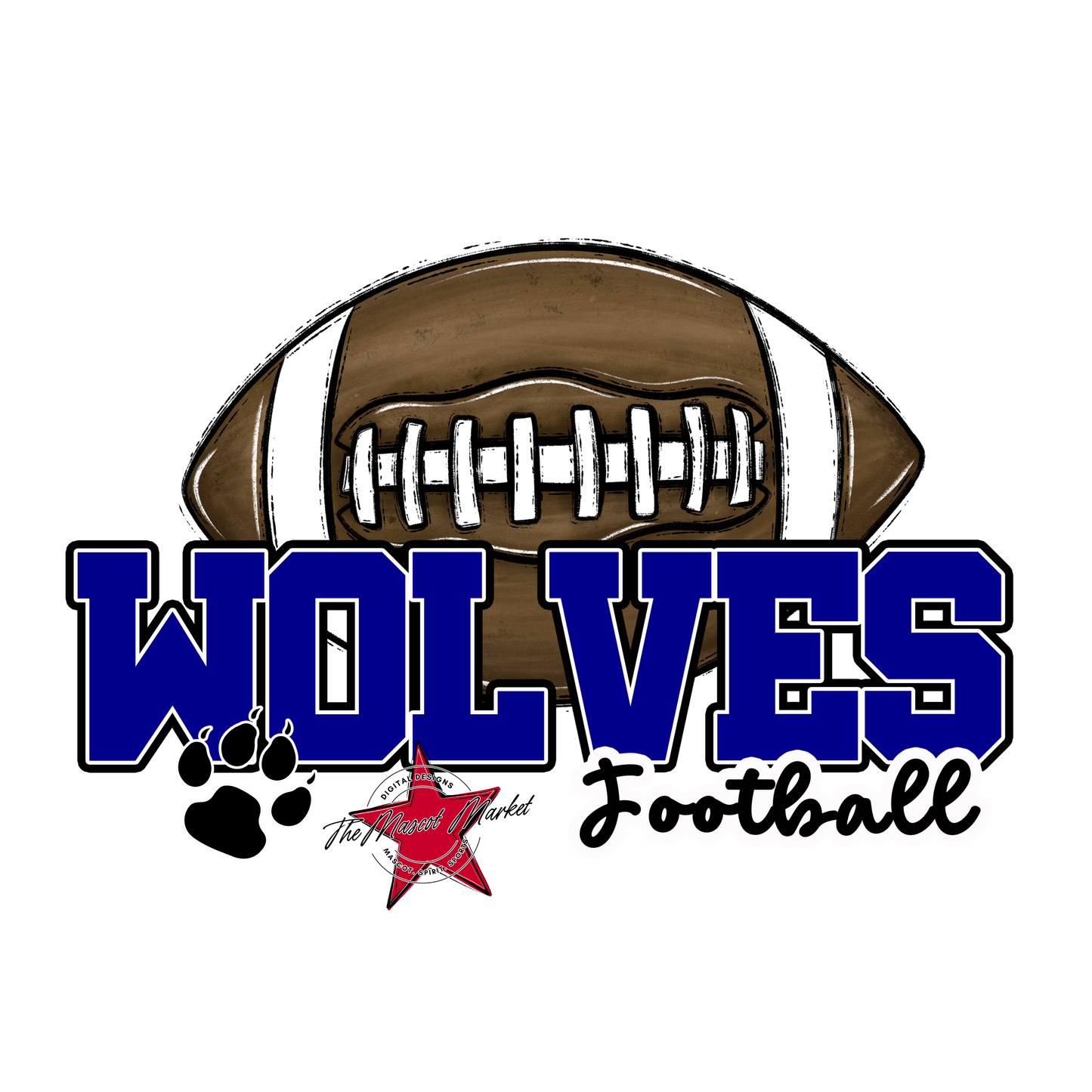 Wolves Varsity Football-Blue