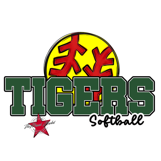 Tigers Varsity Softball-Green