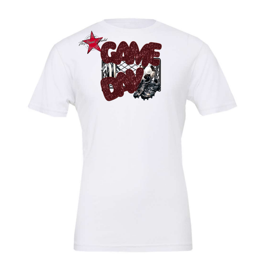 Game Day Soccer Design-Maroon