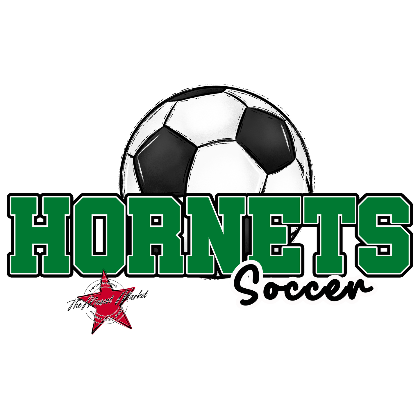 Hornets Varsity Soccer-Kelly Green
