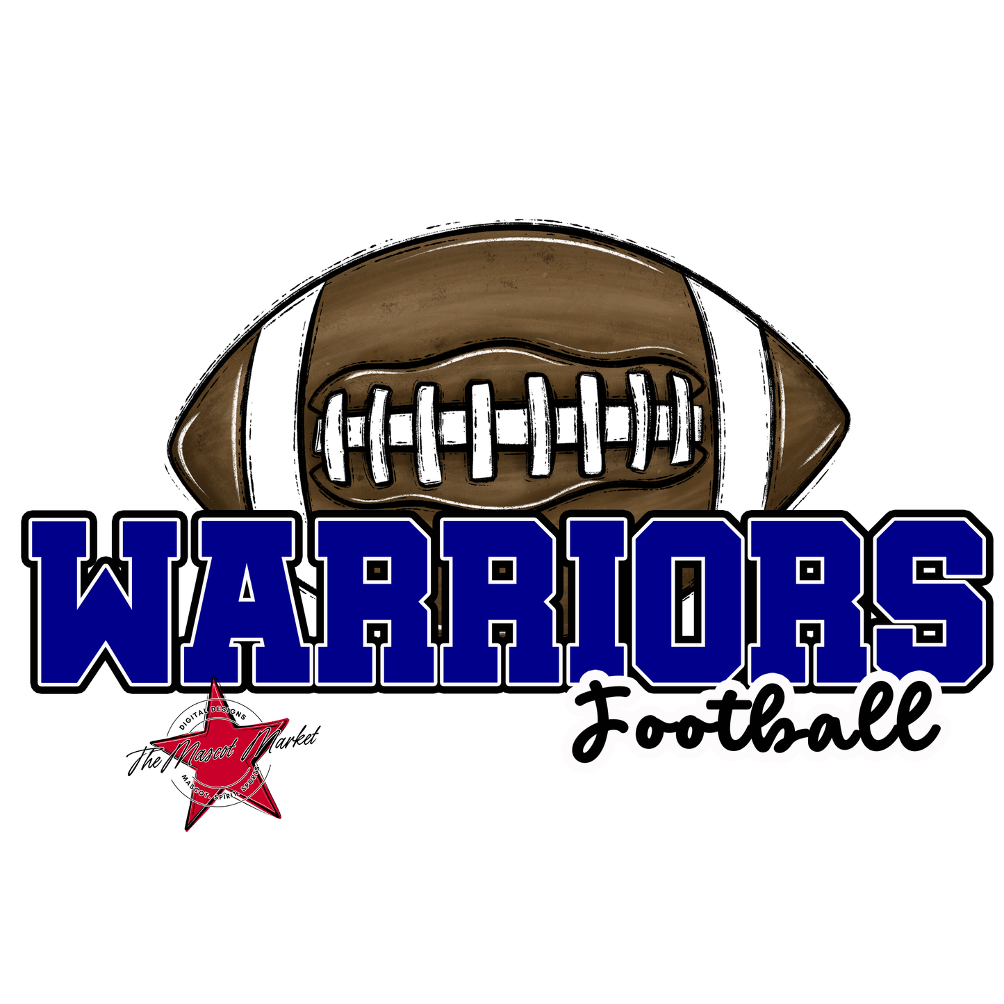 Warriors Varsity Football-Blue