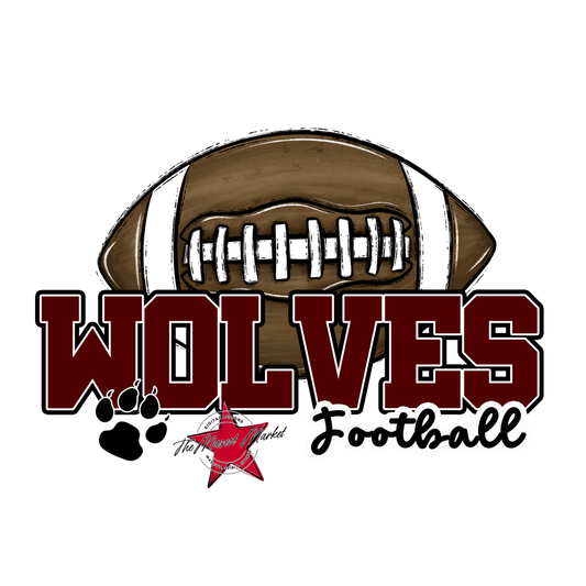 Wolves Varsity Football-Maroon