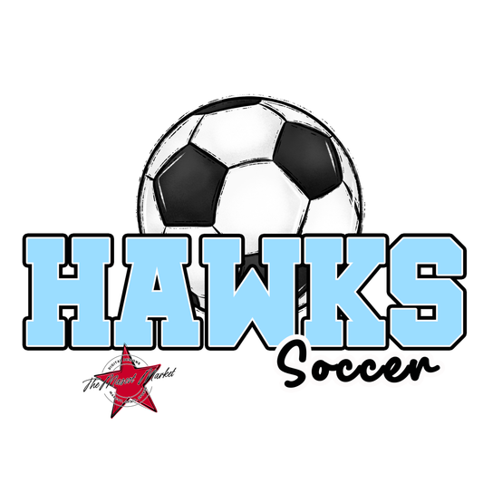 Hawks Varsity Soccer-Columbia Blue