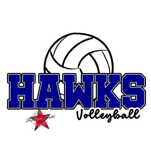 Hawks Varsity Volleyball-Blue