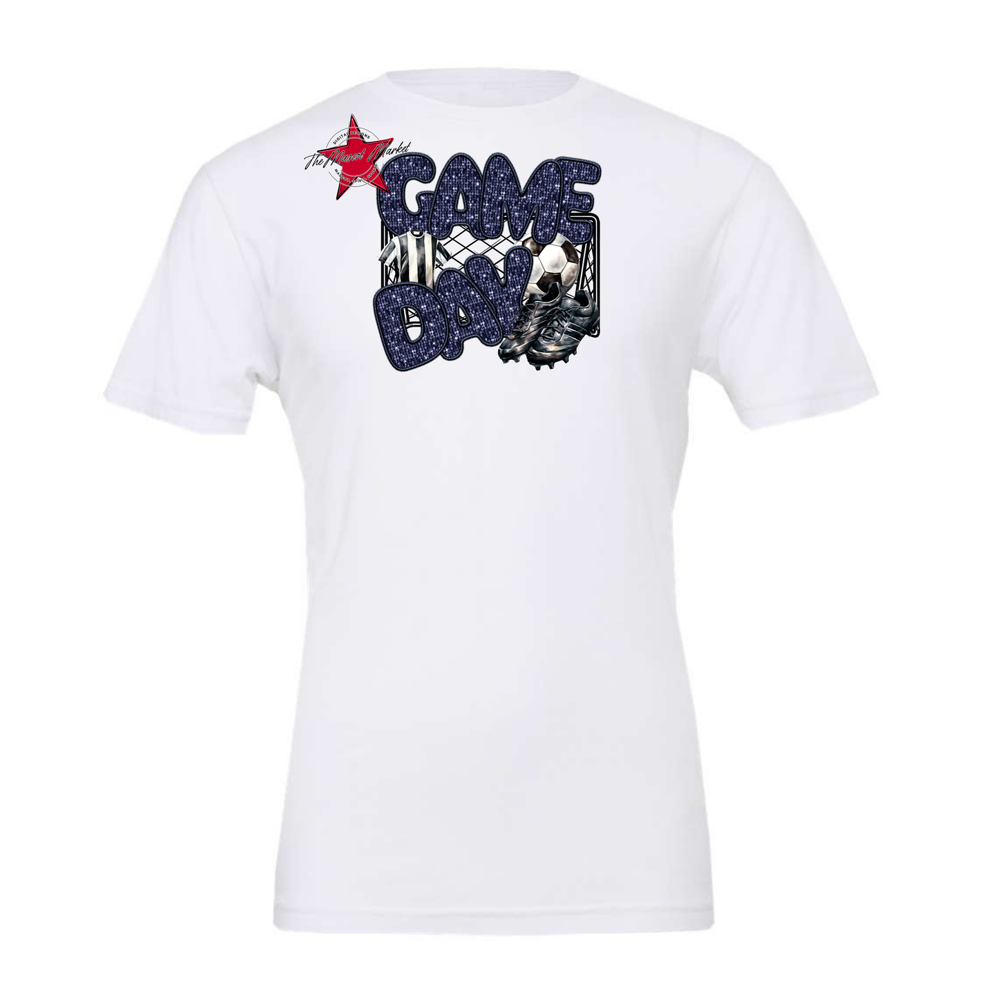 Game Day Soccer Design-Navy