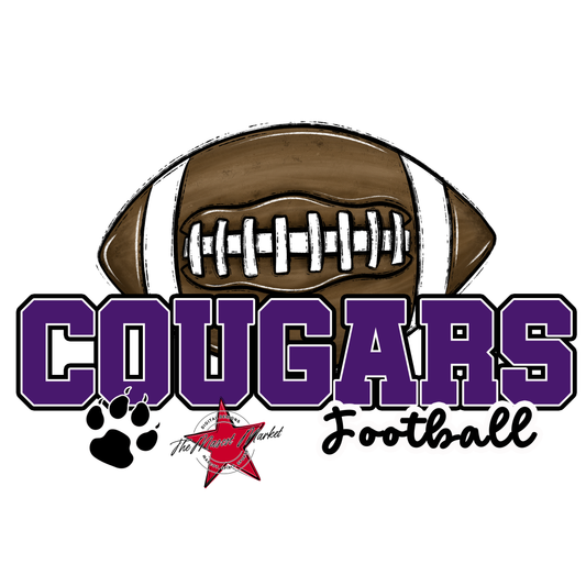 Cougars Varsity Football-Purple