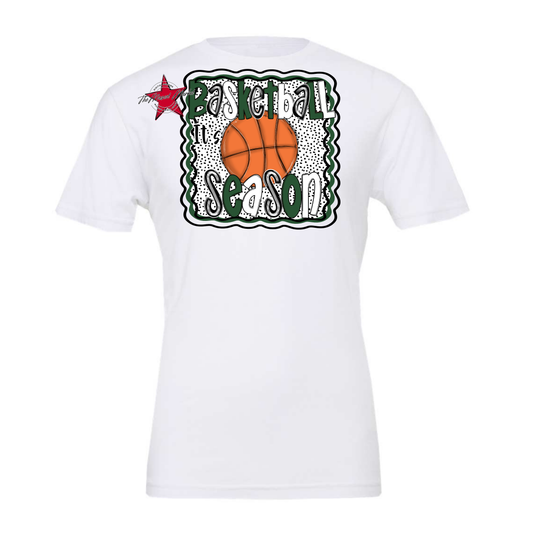 It's Basketball Season Design-Green