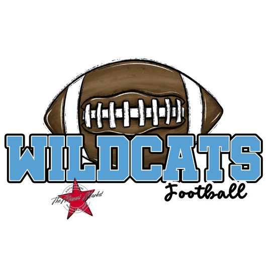 Wildcats Varsity Football-Carolina Blue