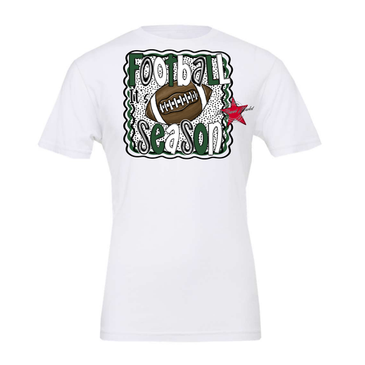 It's Football SeasonDot Design-Green