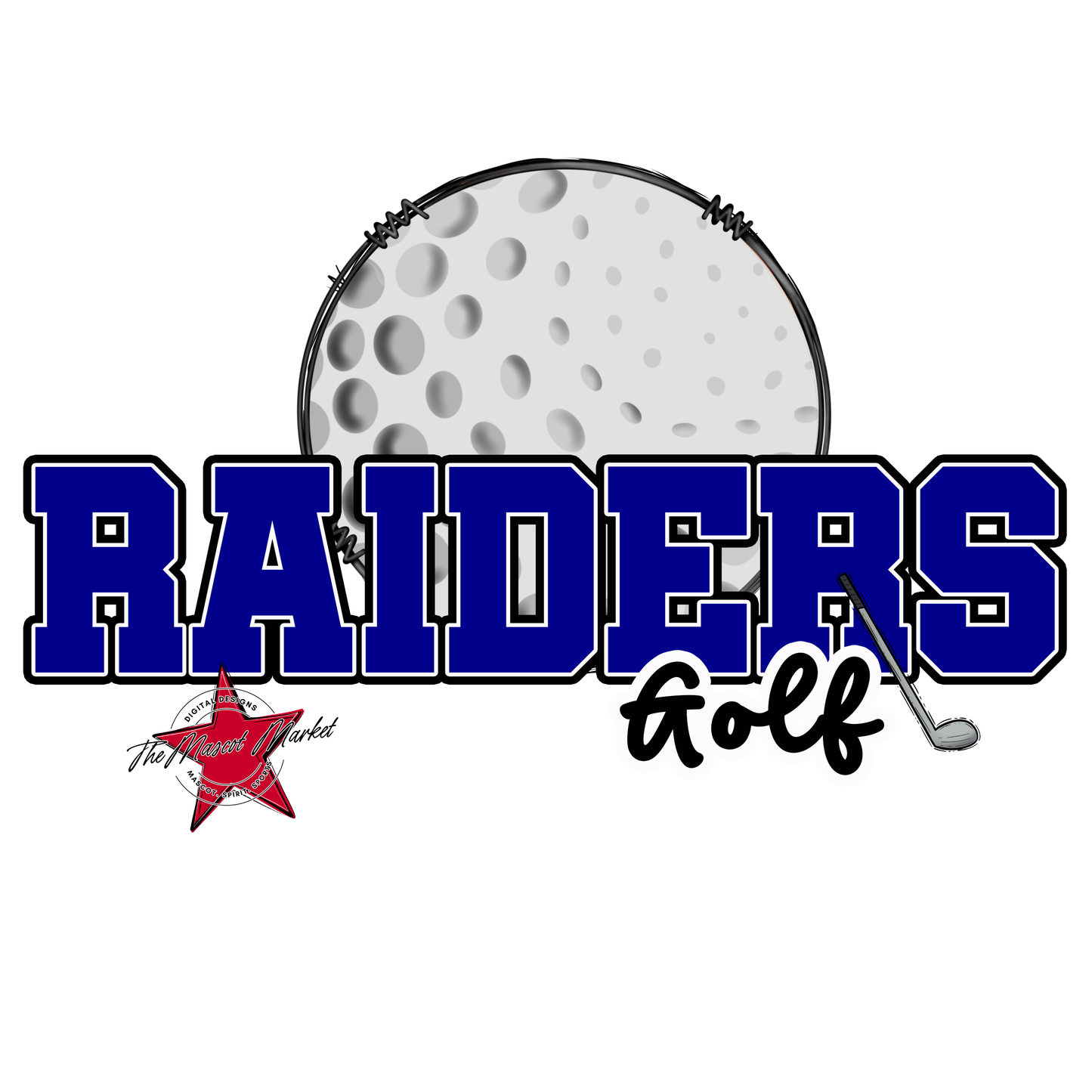 Raiders Varsity Golf-Blue
