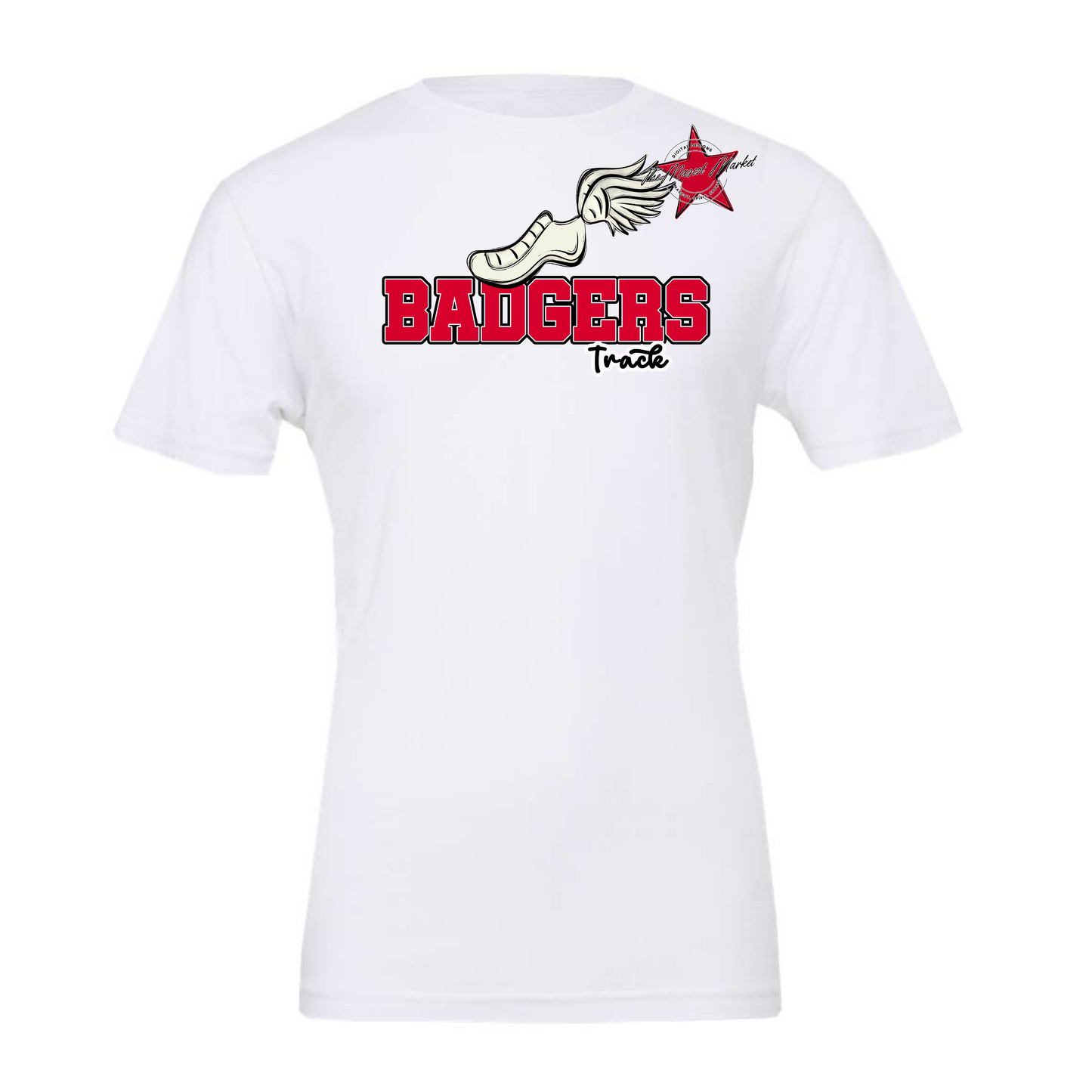 Badgers Varsity Track Design-Red